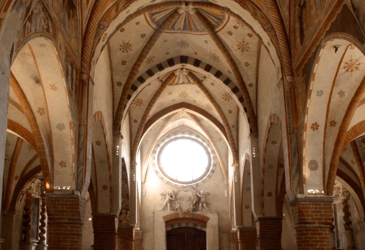 Monastero di Viboldone Lighting - building lights