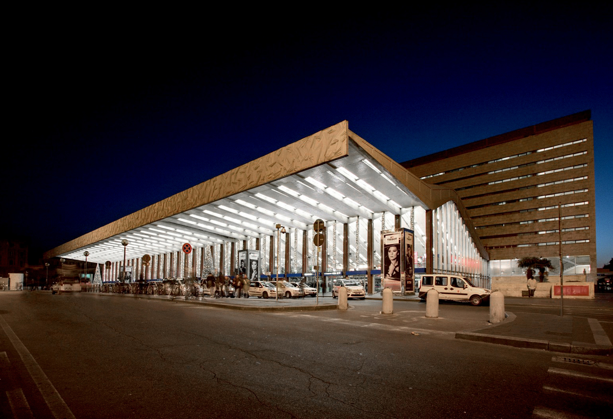 Termini Station a lighting project by Piero Castiglioni