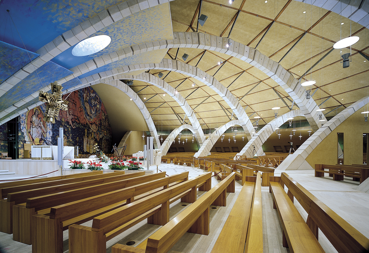 Il Santuario di San Pio da Pietrelcina, progettato da Renzo Piano